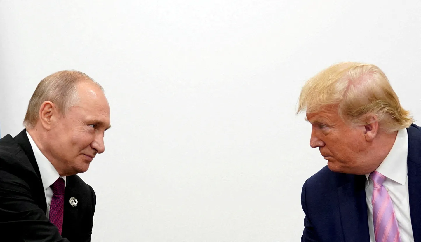 Владимир Путин и Дональд Трамп.