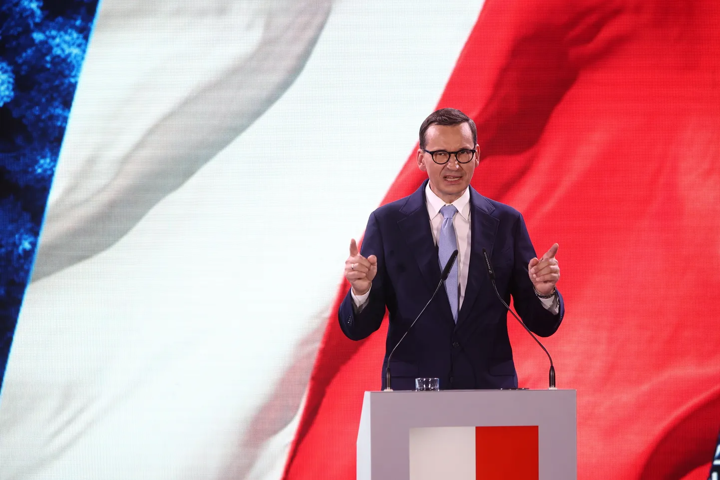 Poola peaminister Mateusz Morawiecki.