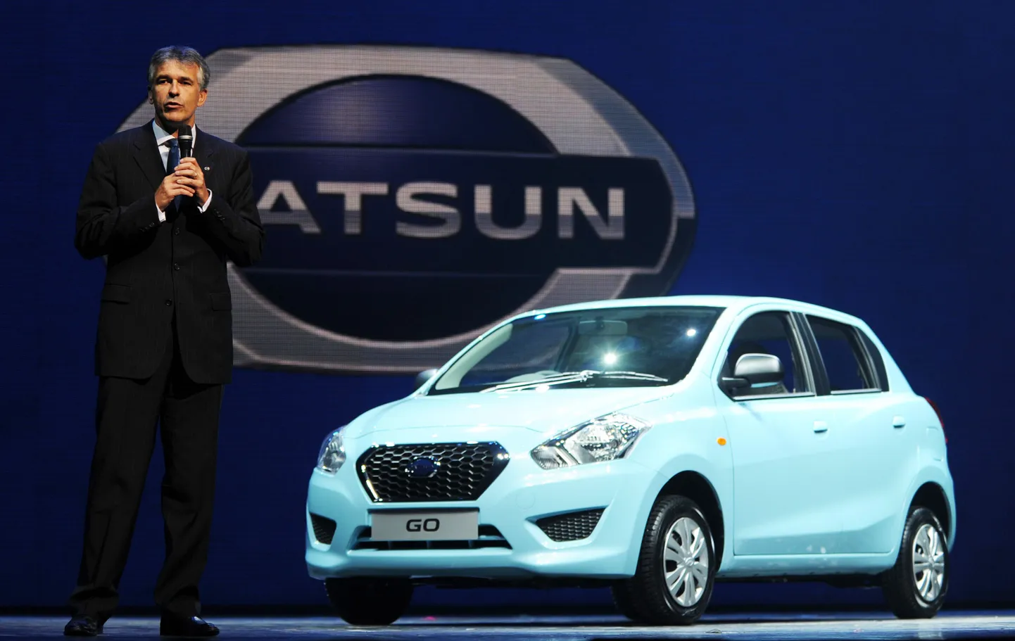 Datsun Go esitlus Indias