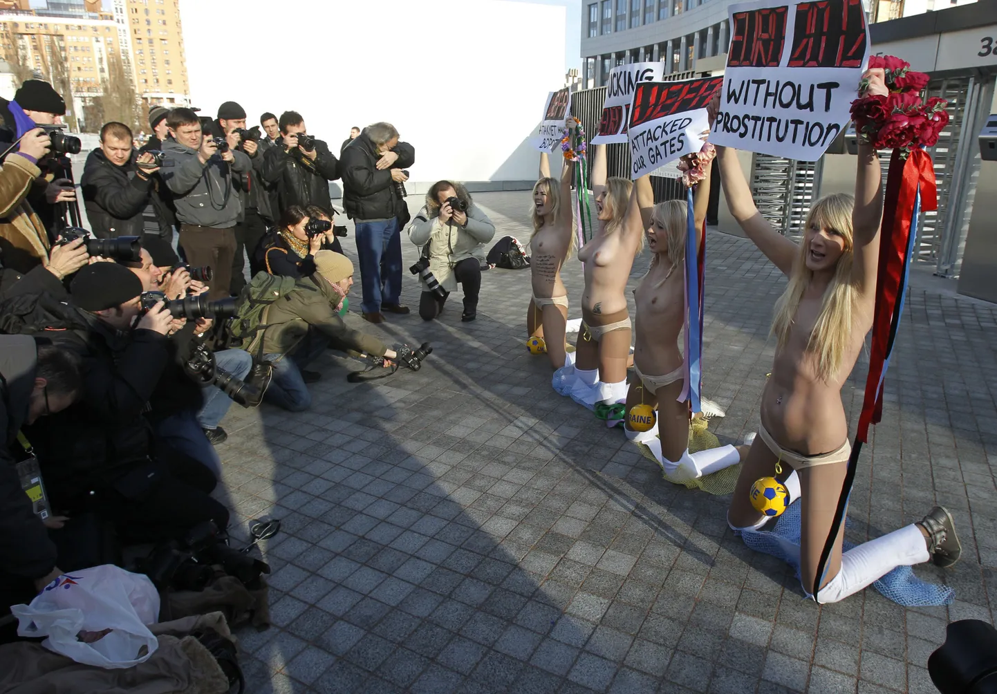 Ukrainlannad protestimas