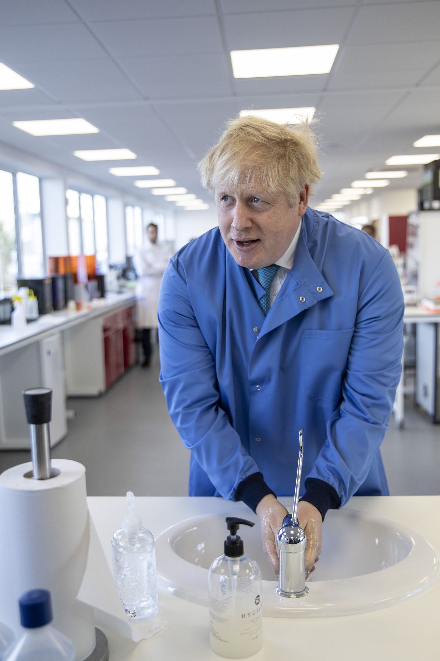 Briti peamimister Boris Johnson külastas 6. märtsil Bedfordi tehnoloogiaparki