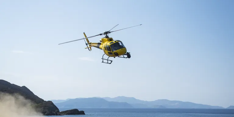 WRC TV helikopter, mis edastab kiiruskatsetelt otsepilti.