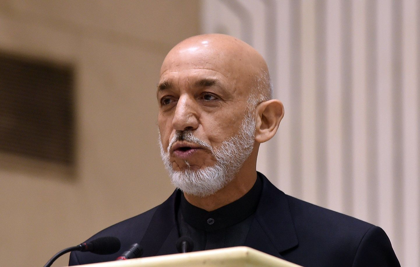 Afganistani endine president Hamid Karzai.