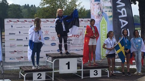 Zoom8 klassi maailmameister on Angeliina Maria Isabel Õunap