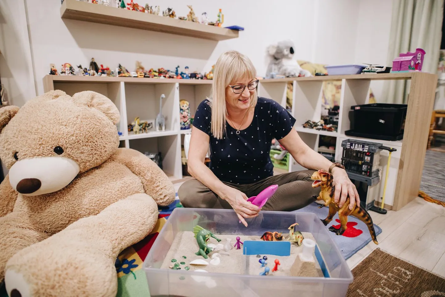 Mänguterapeut Tiia Randpere sõnul hakkas tänu projektitoetusele mänguteraapias käima rohkem lapsi. Vanemad panevad lastele teraapiasse aegu ka uueks aastaks ning on valmis mänguteraapia eest ise maksma, kui enam toetust saama ei peaks.