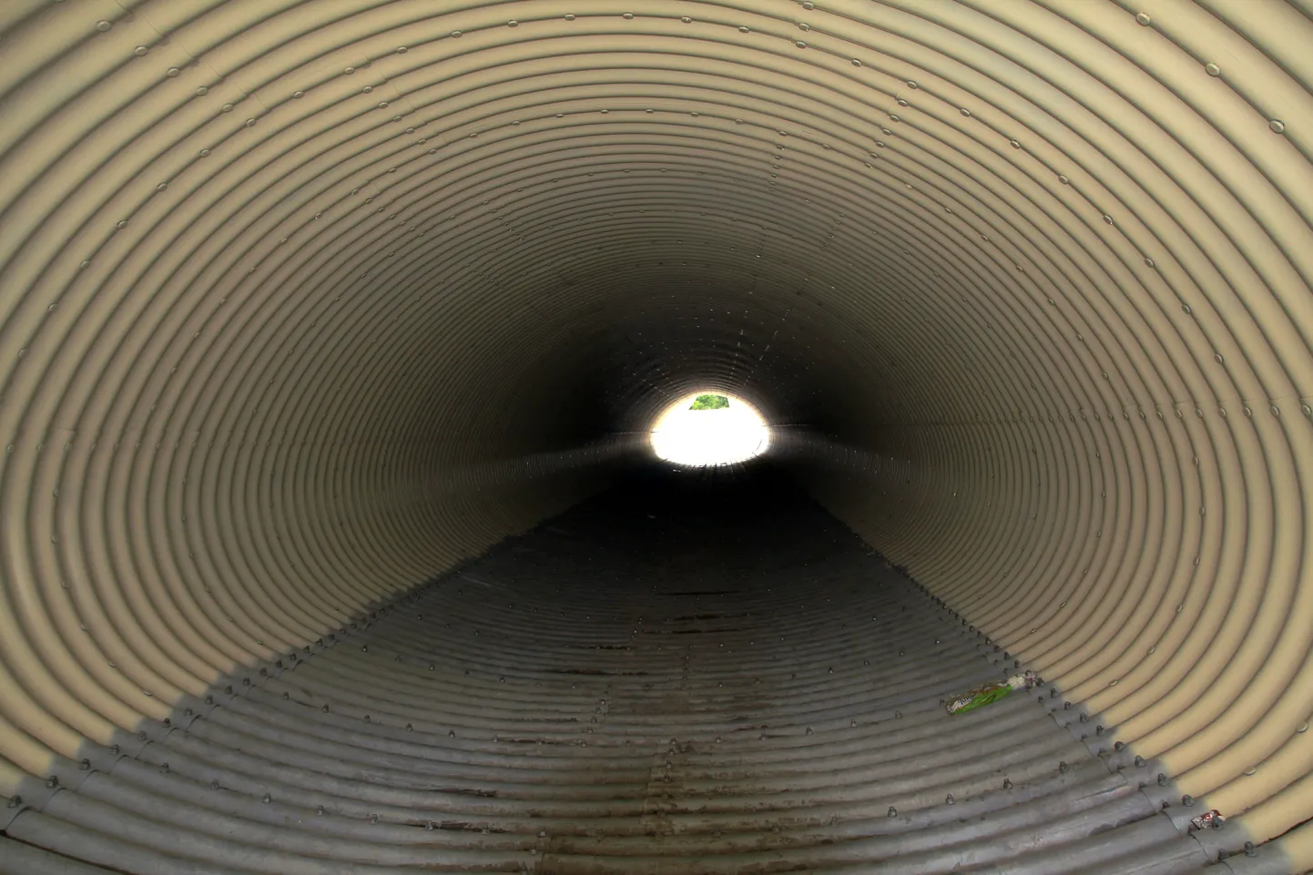 Valgus tunneli lõpus.