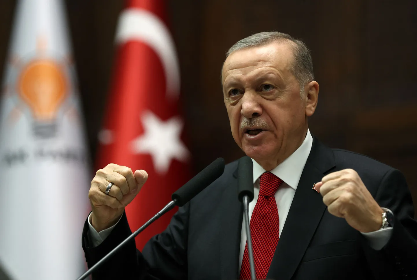 Türgi president Recep Tayyip Erdoğan.