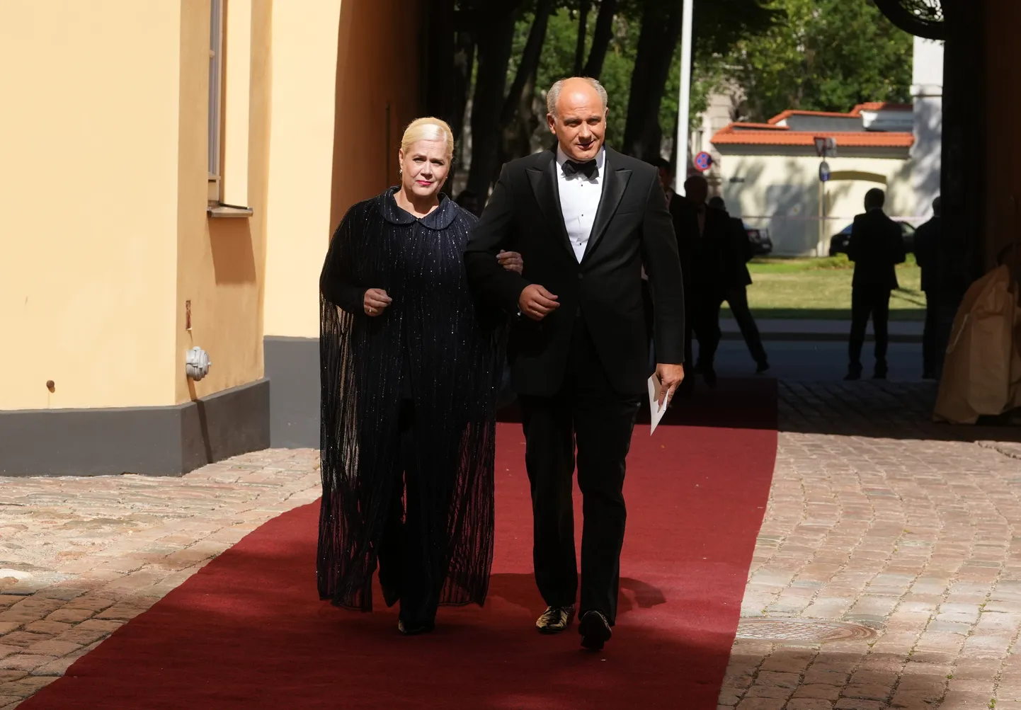 Андрис Кейшс с супругой Кристине Задовской