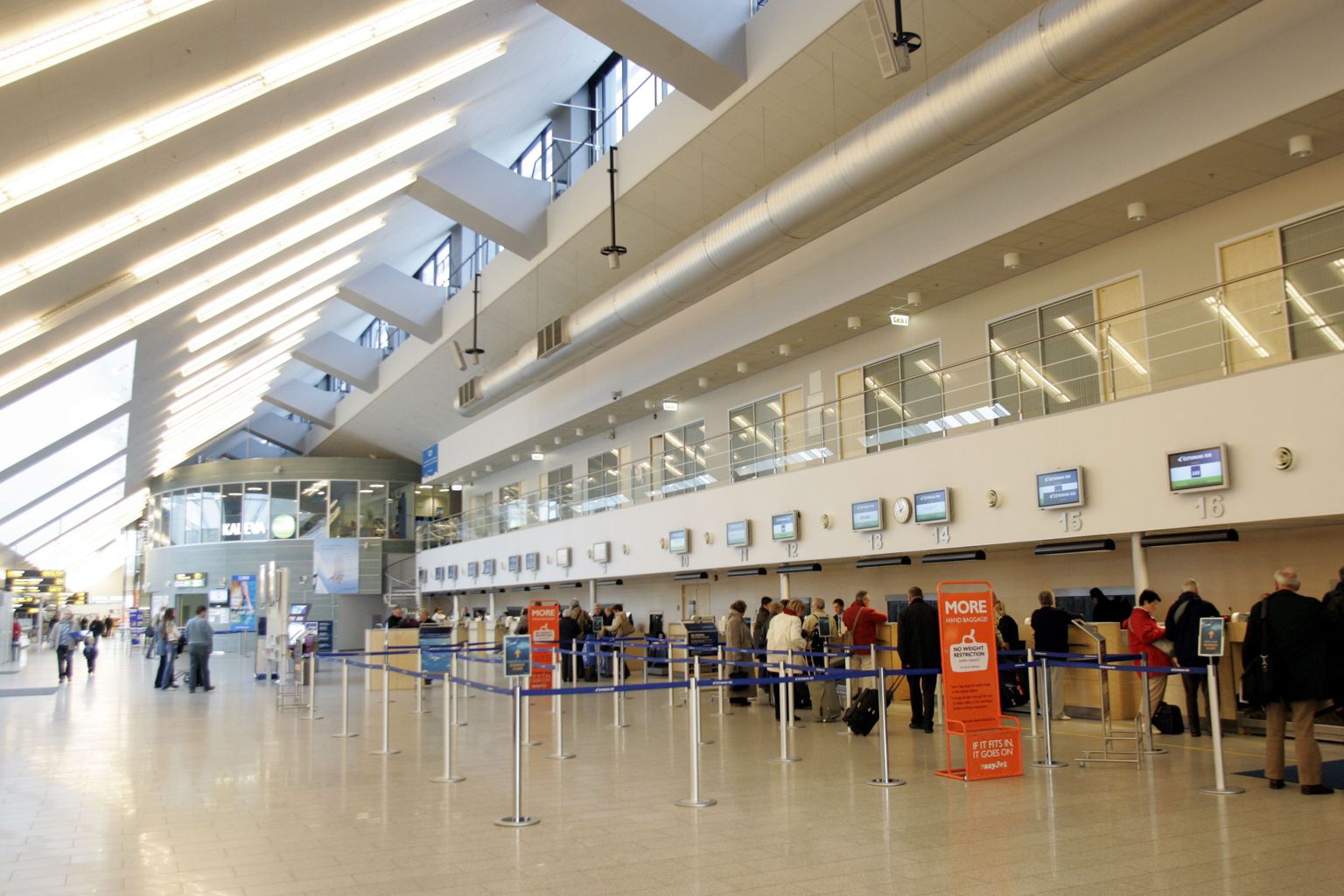 Tallinna lennujaama terminal.