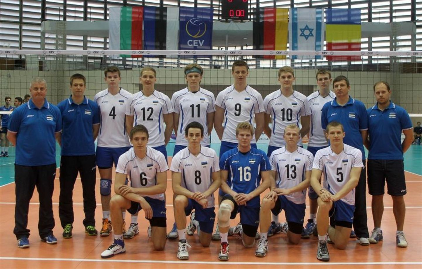 Eesti juunioride koondis MM-valikturniiril Bulgaarias.
