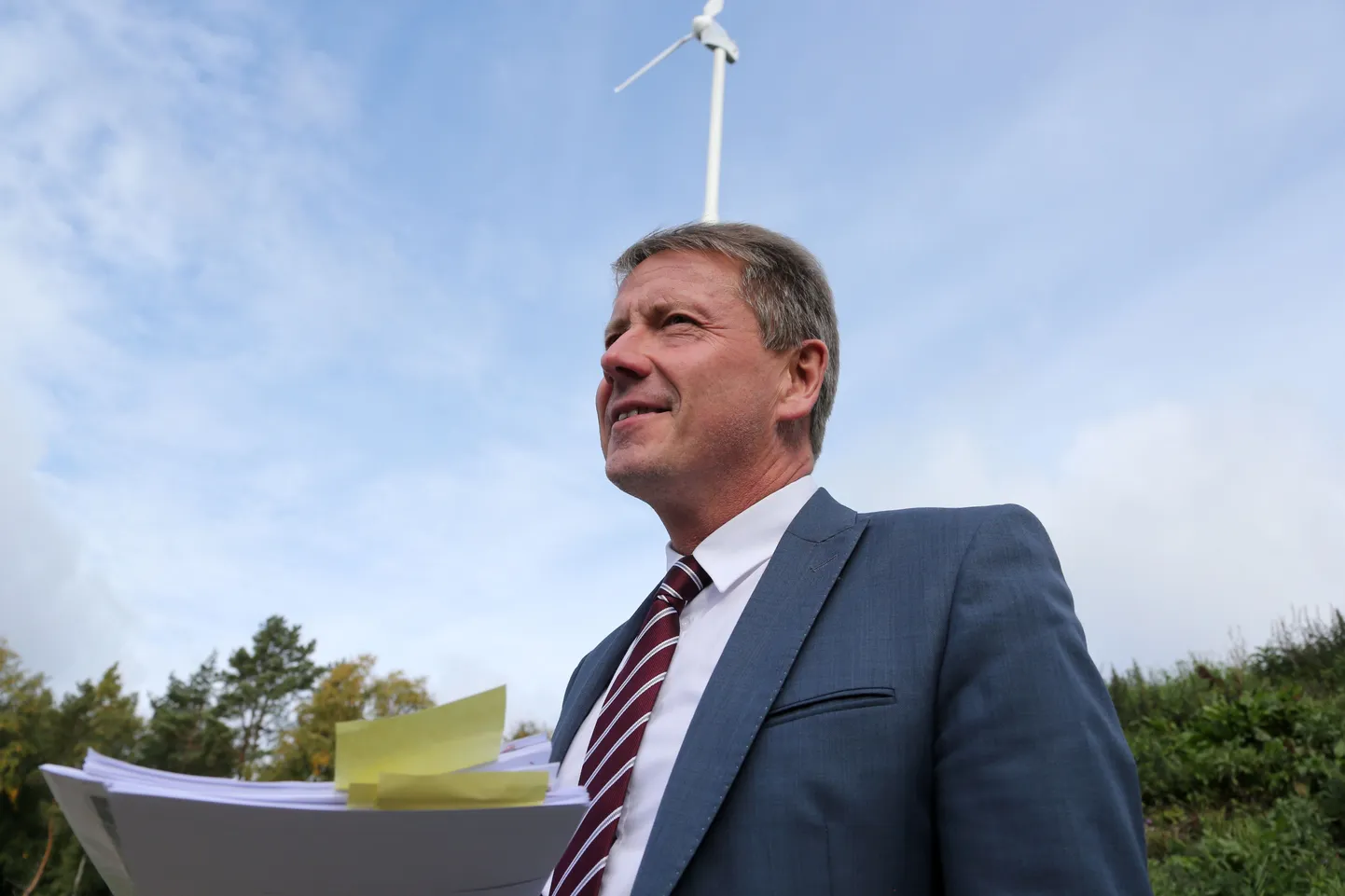 Viimsi vallavanem Haldo Oravas ütleb, et kasutusluba antakse tuulegeneraatorile  siis, kui müratase on normi piires.