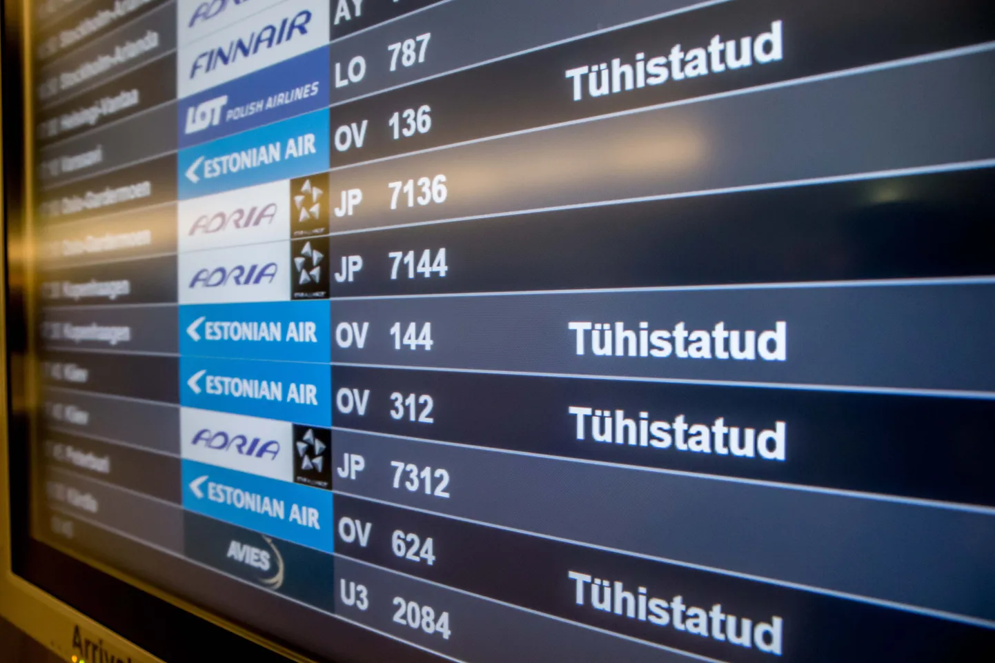 7. novembri õhtul 17.30 paiku saabus Tallinna lennujaama viimane Estonian Airi lend.