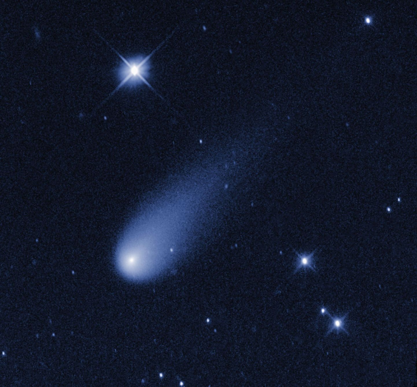 NASA Hubble'i kosmoseteleskoobi pilt komeedist ISON.