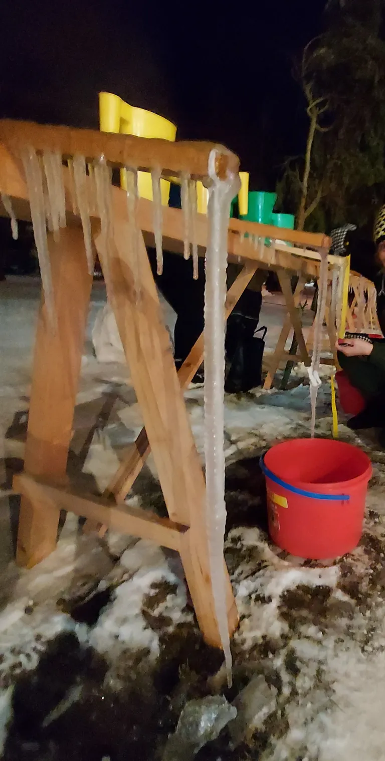 Võistluse pikim jääpurikas oli lõpuks 31-sentimeetrine.
