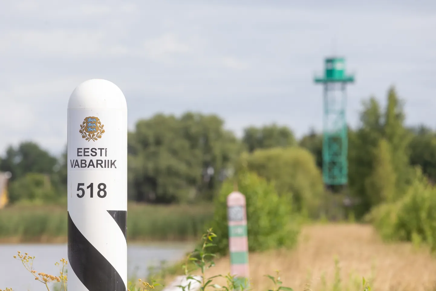 Podmotsa küla Setomaal. Eesti-Vene piir. 08.08.2022. Foto on illustratiivne.