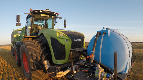 VIDEO ⟩ Eestis välja töötatud FireWall kustutab põlengu otse põllul