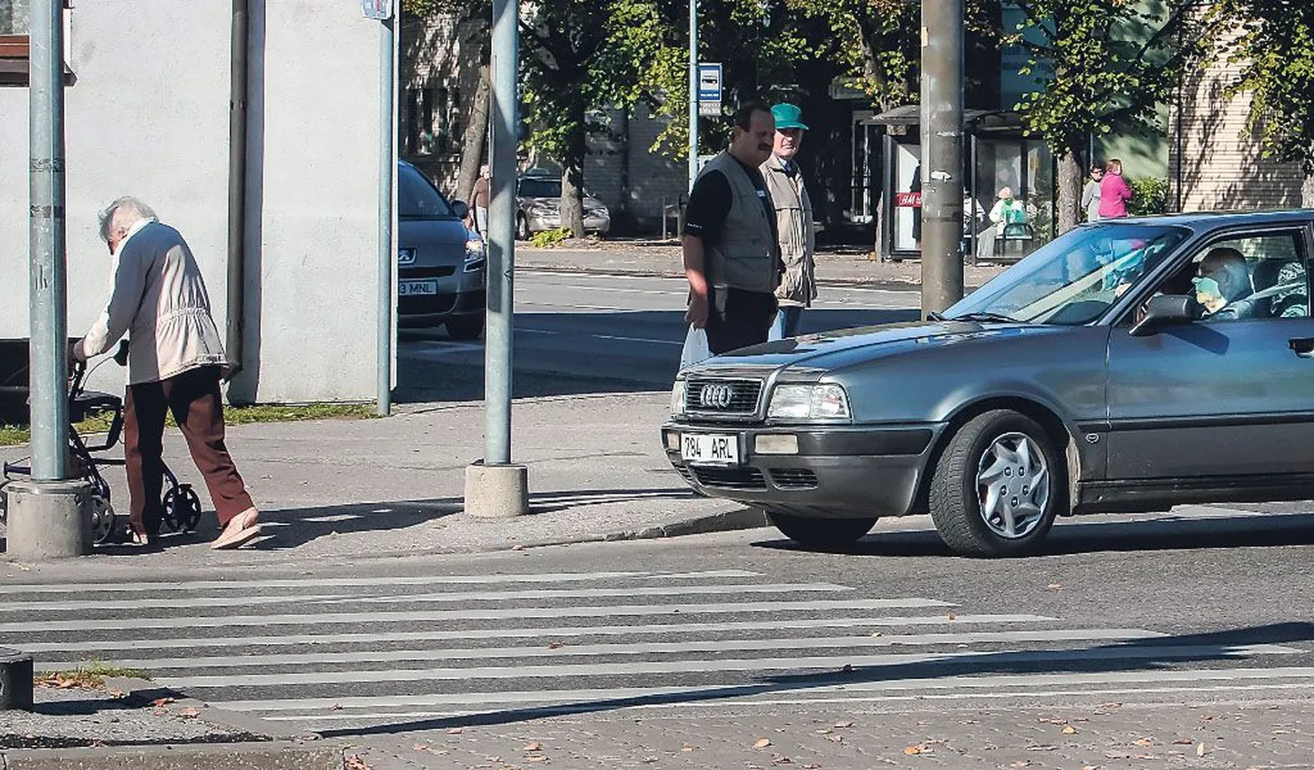 Liikluses osalevad vanurid on küll kehvema reageerimiskiirusega, kuid selle korvavad nad taiplikkusega.