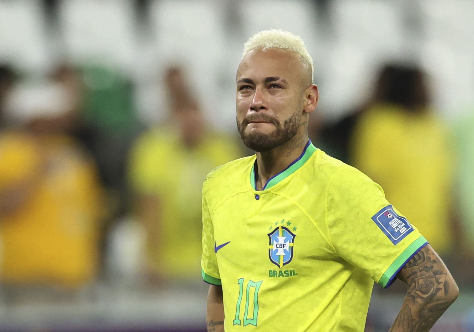 Neymaril oli kaotust väga raske alla neelata.