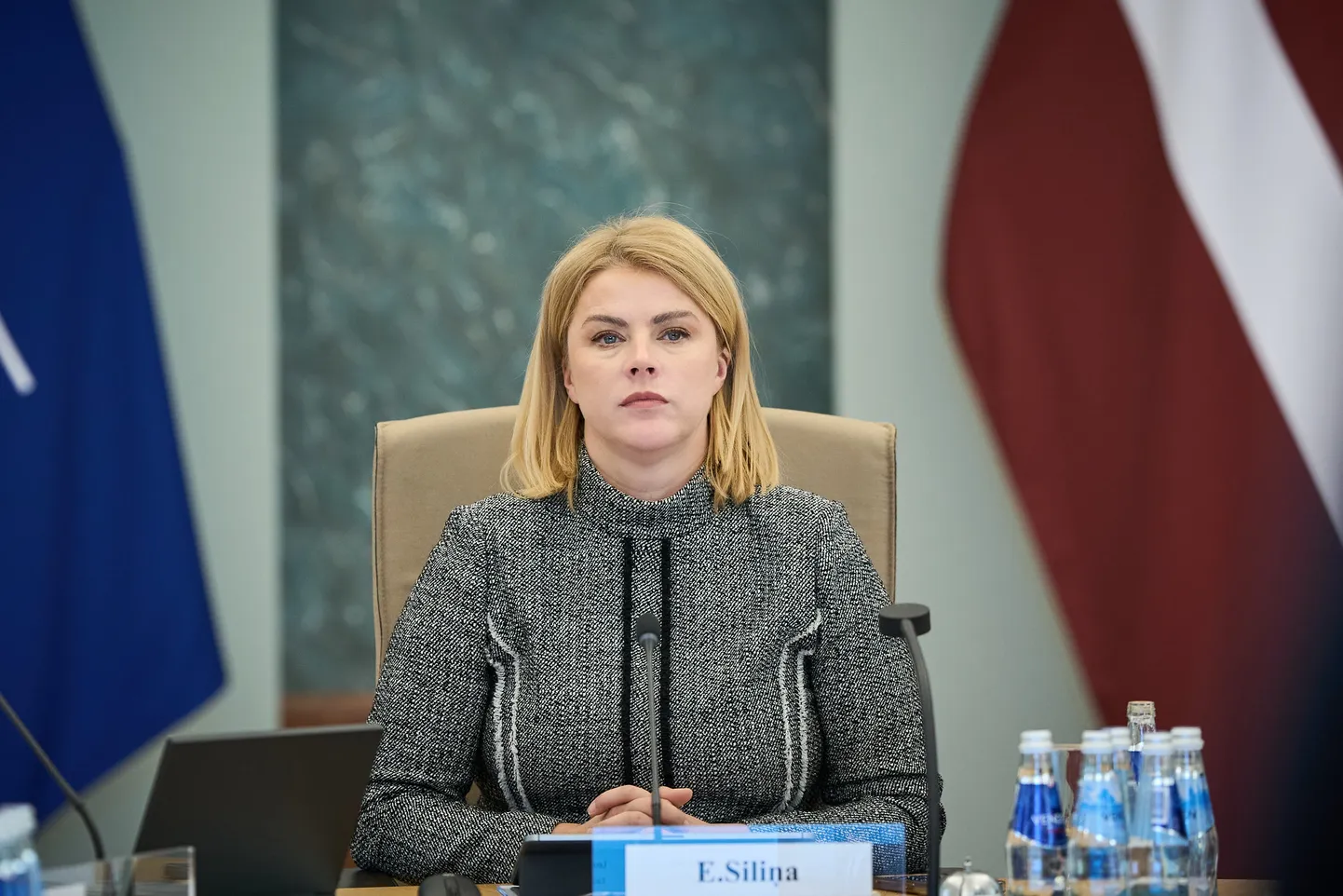 Ministru prezidente Evika Siliņa.