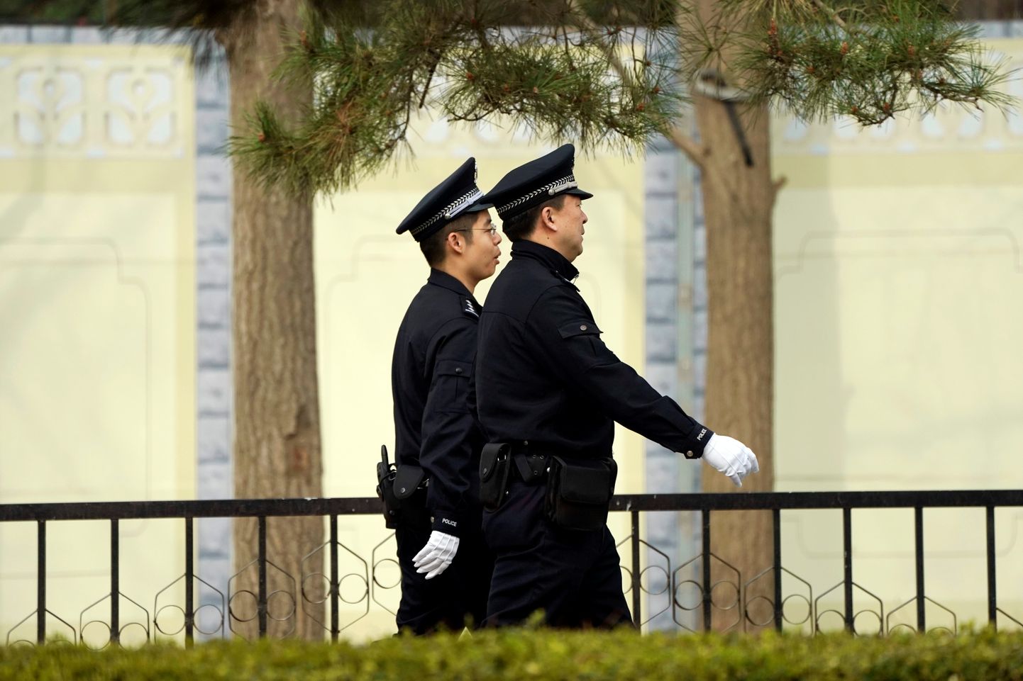 Hiina politseinikud.