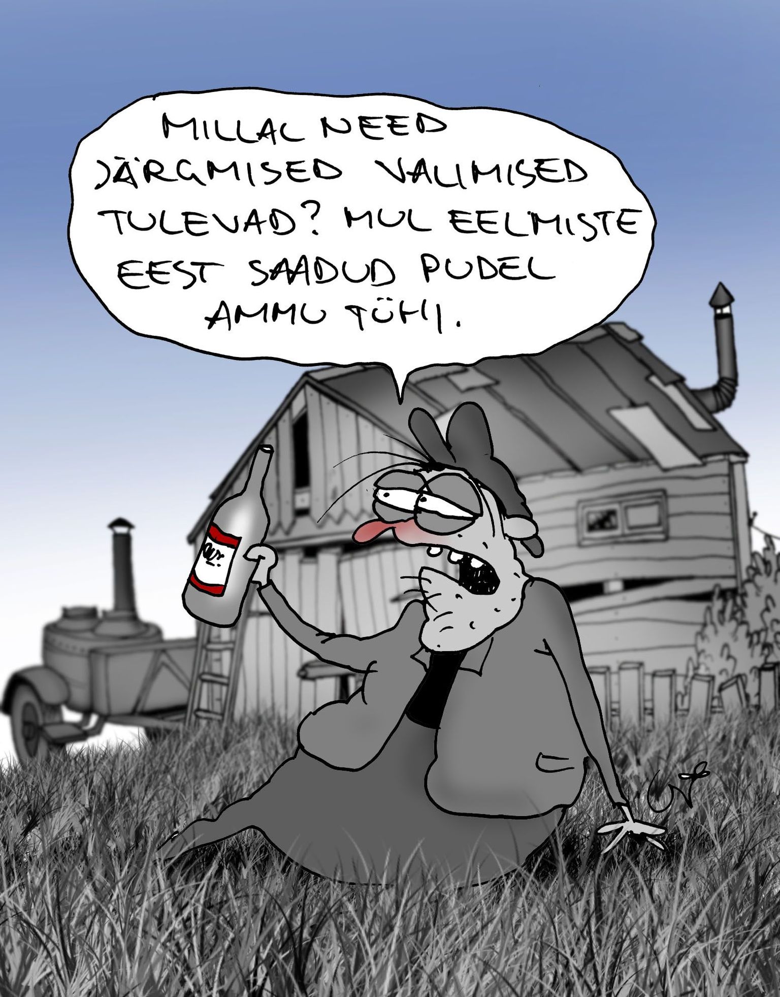 Külajoodikutelt hääle ostmine
