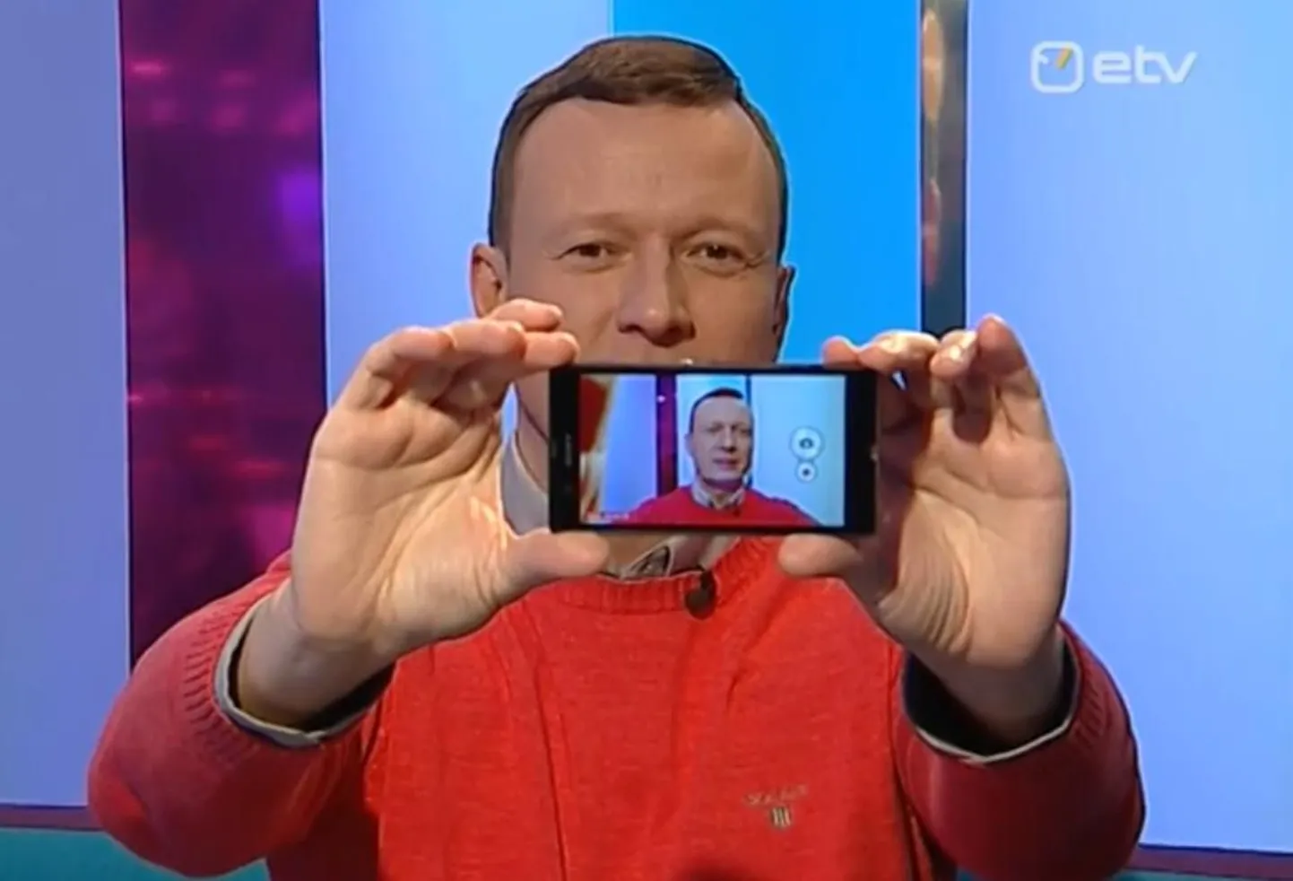 Marko Reikop õpetas saates «Ringvaade», kuidas mobiiltelefoniga õigesti filmida