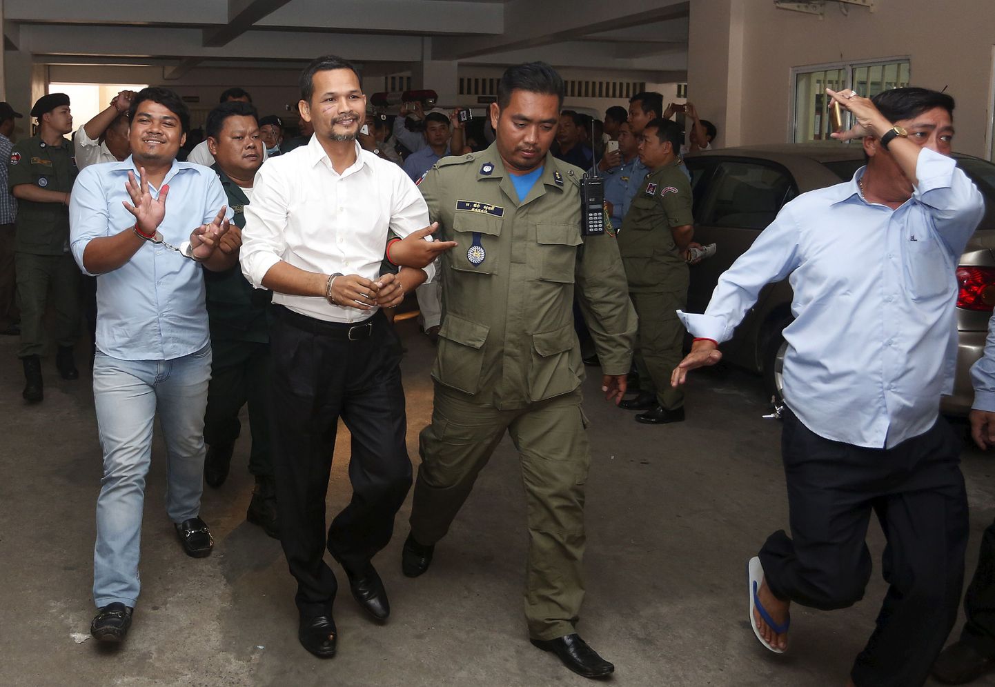 Arreteeritud Kambodža opositsiooniliikmed