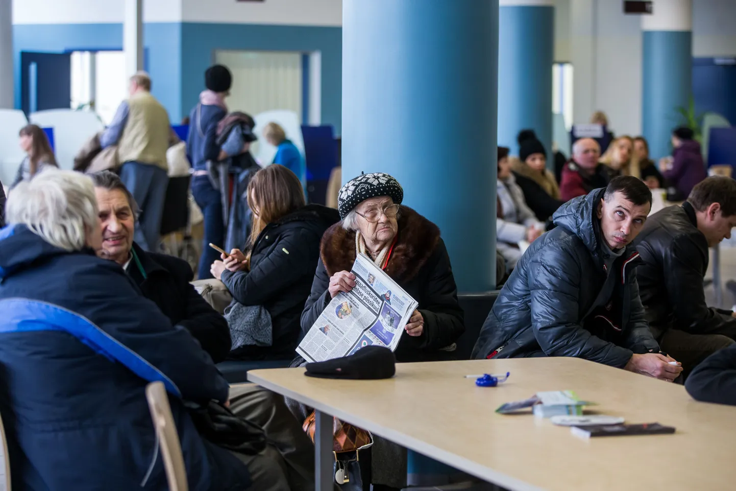 Politsei- ja piirivalveameti teenindusbüroo Tammsaare teel.