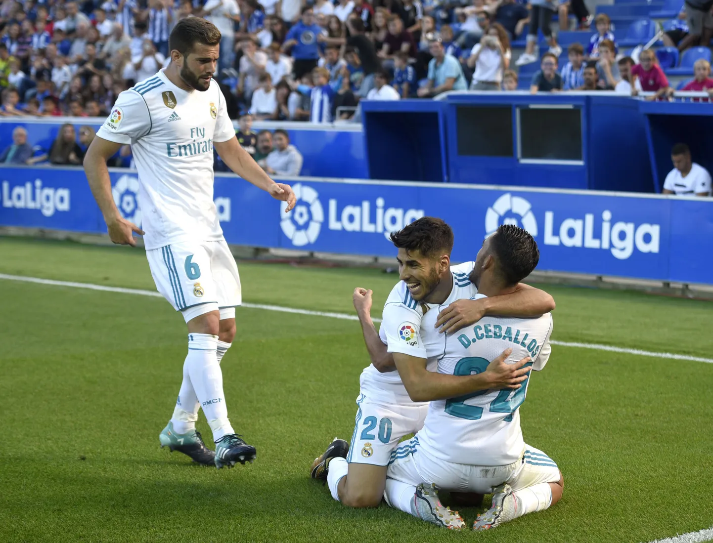 Madridi Reali mängijate piiritu rõõm