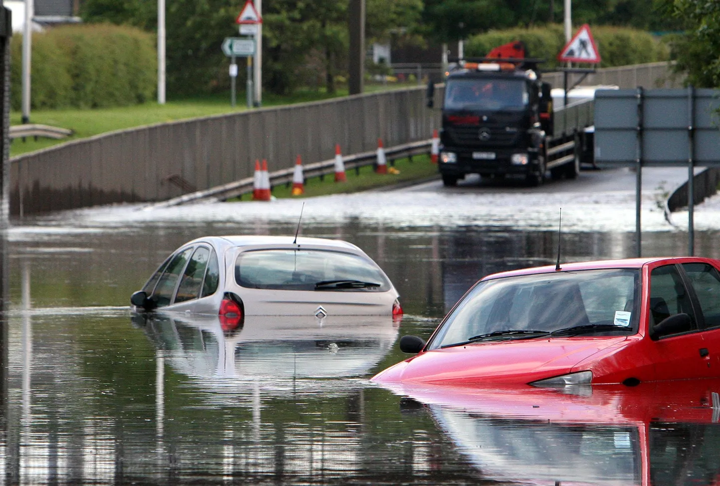 Üleujutus ühes Inglismaa linnas 28. juunil