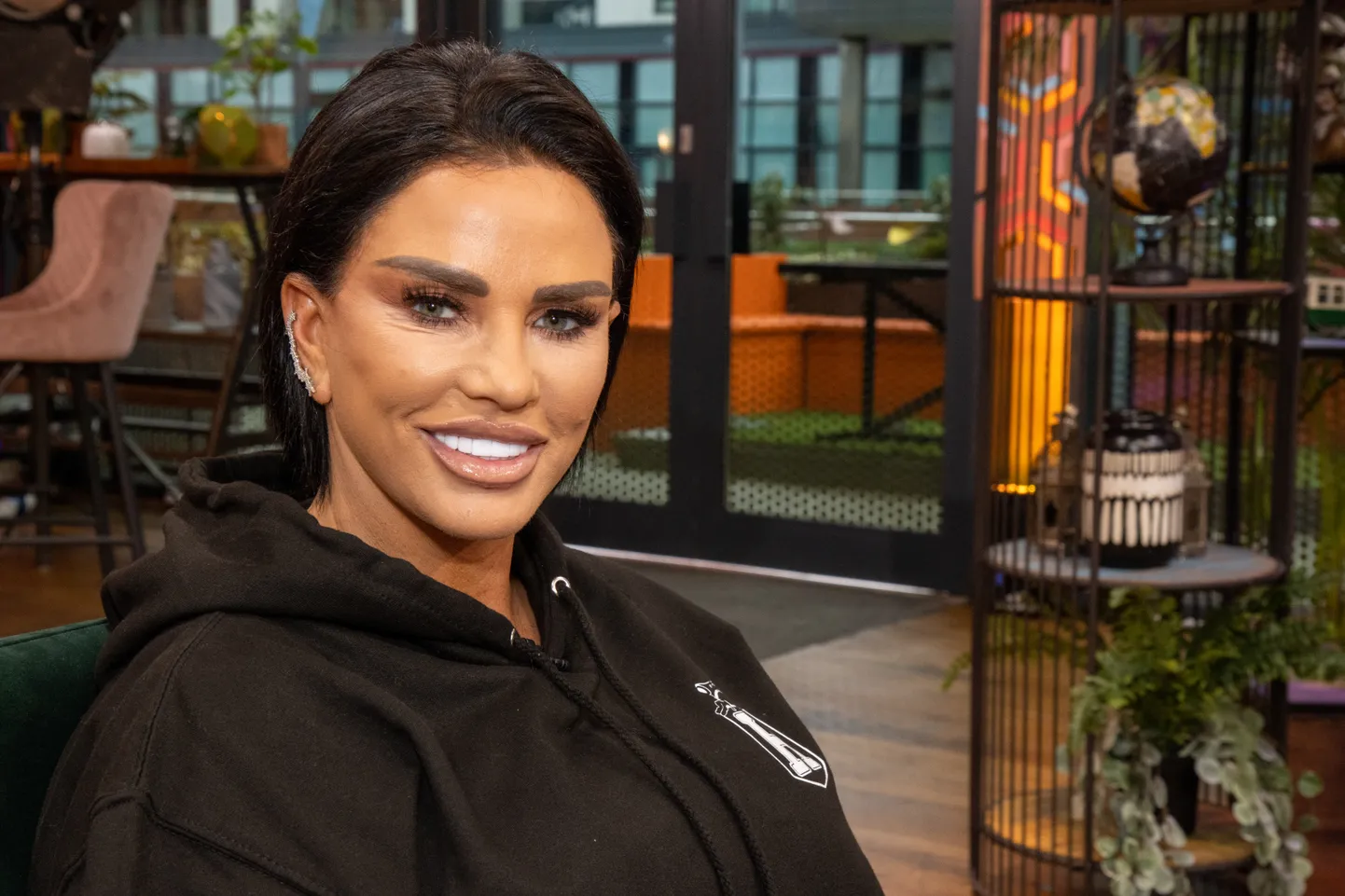 Briti seltskonnastaar Katie Price.
