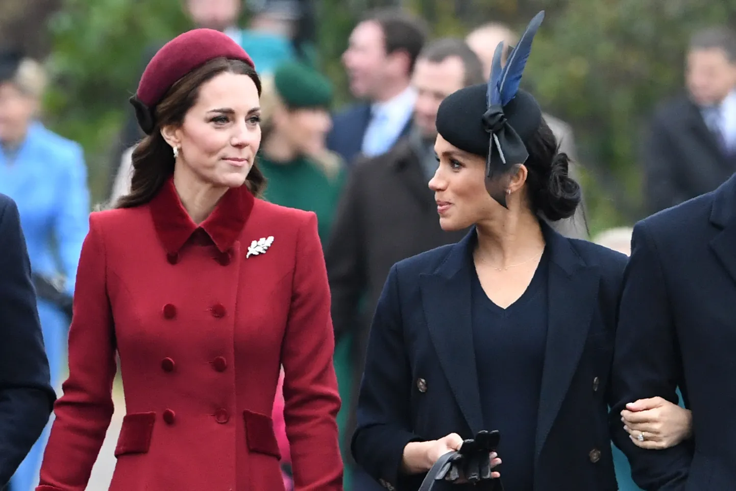 Walesi printsess Catherine ja Sussexi hertsoginna Meghan