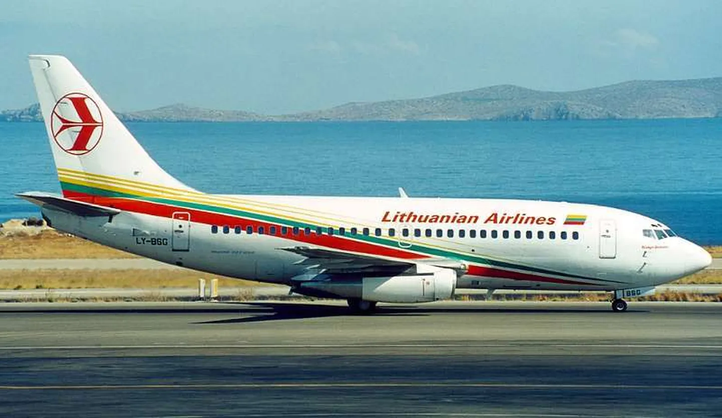 Lithuanian Airlines lennuk