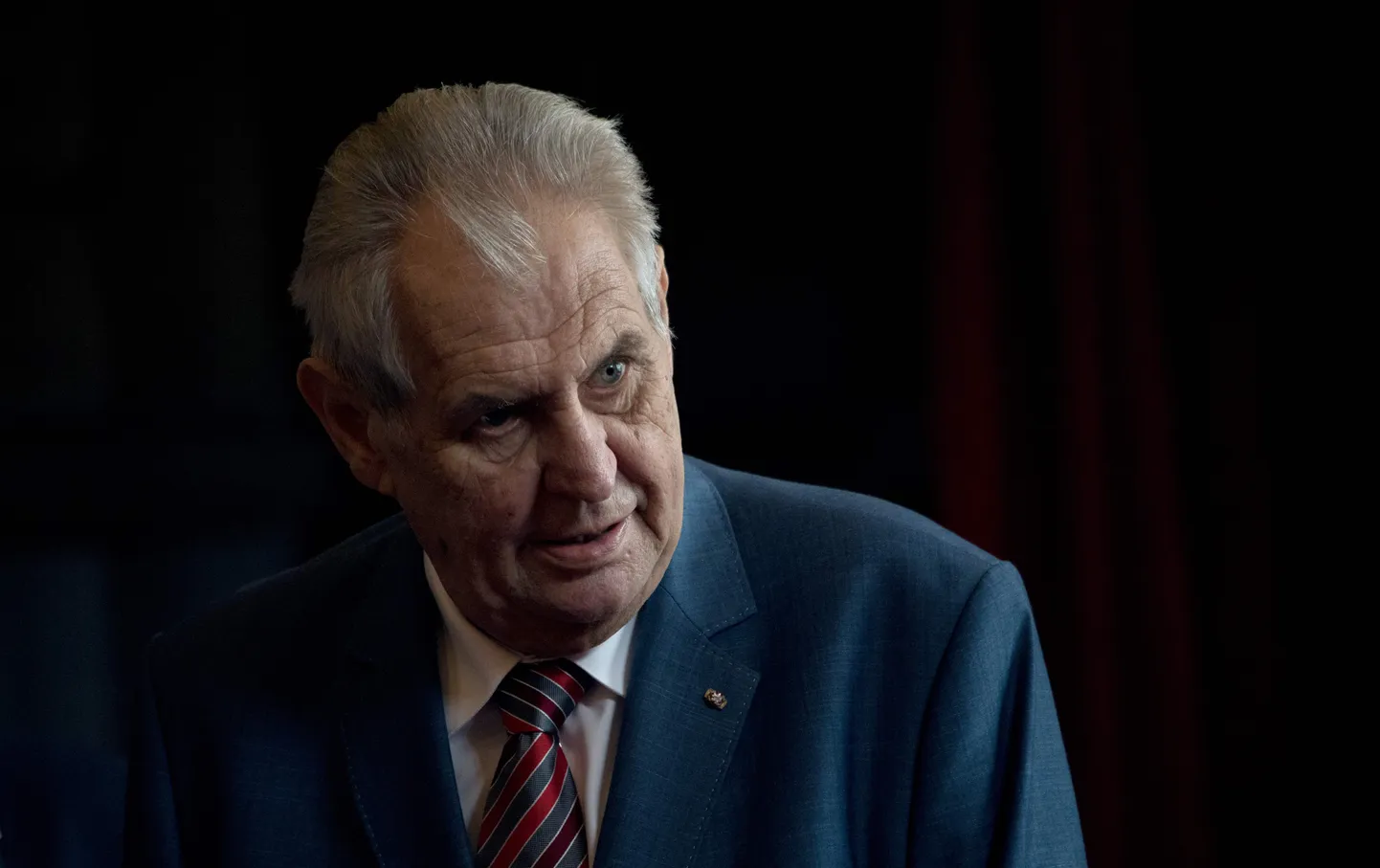 Tšehhi president Miloš Zeman.
