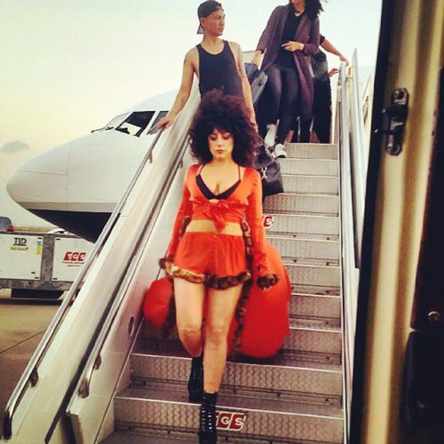 Lady Gaga в Стамбуле.