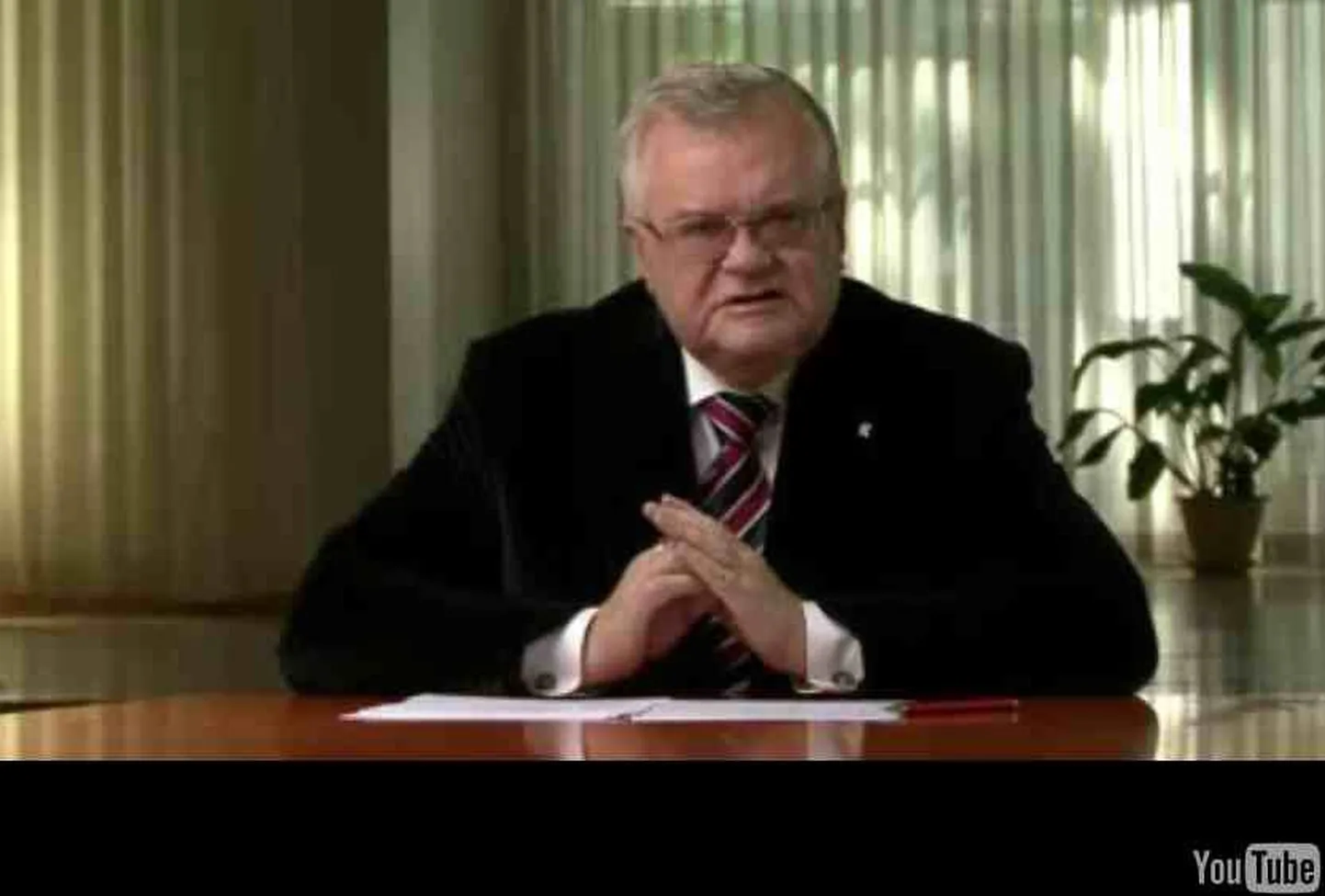 Edgar Savisaare videopöördumine.