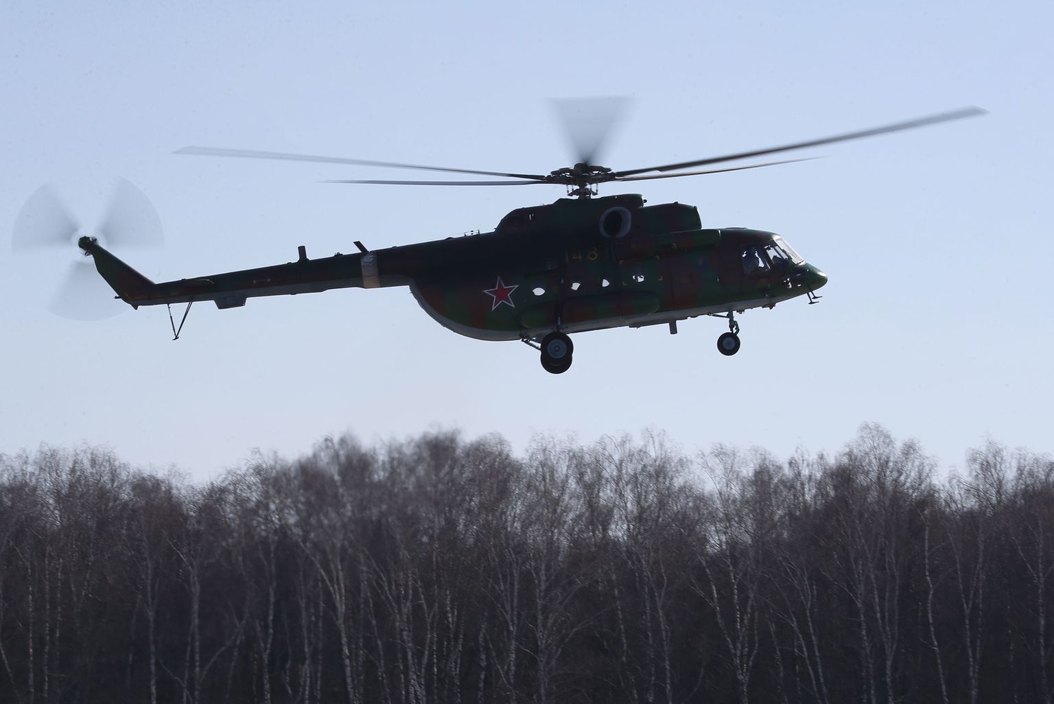 Вертолет Ми-8. Иллюстративное фото.
