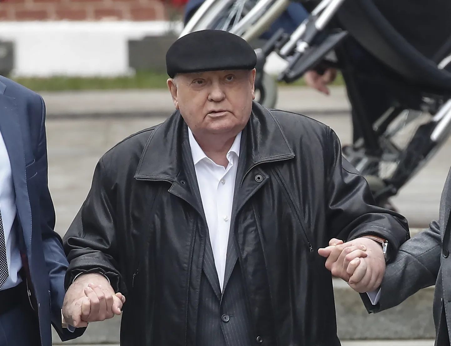 Mihhail Gorbatšov 2019. aastal Moskva Punasel väljakul.