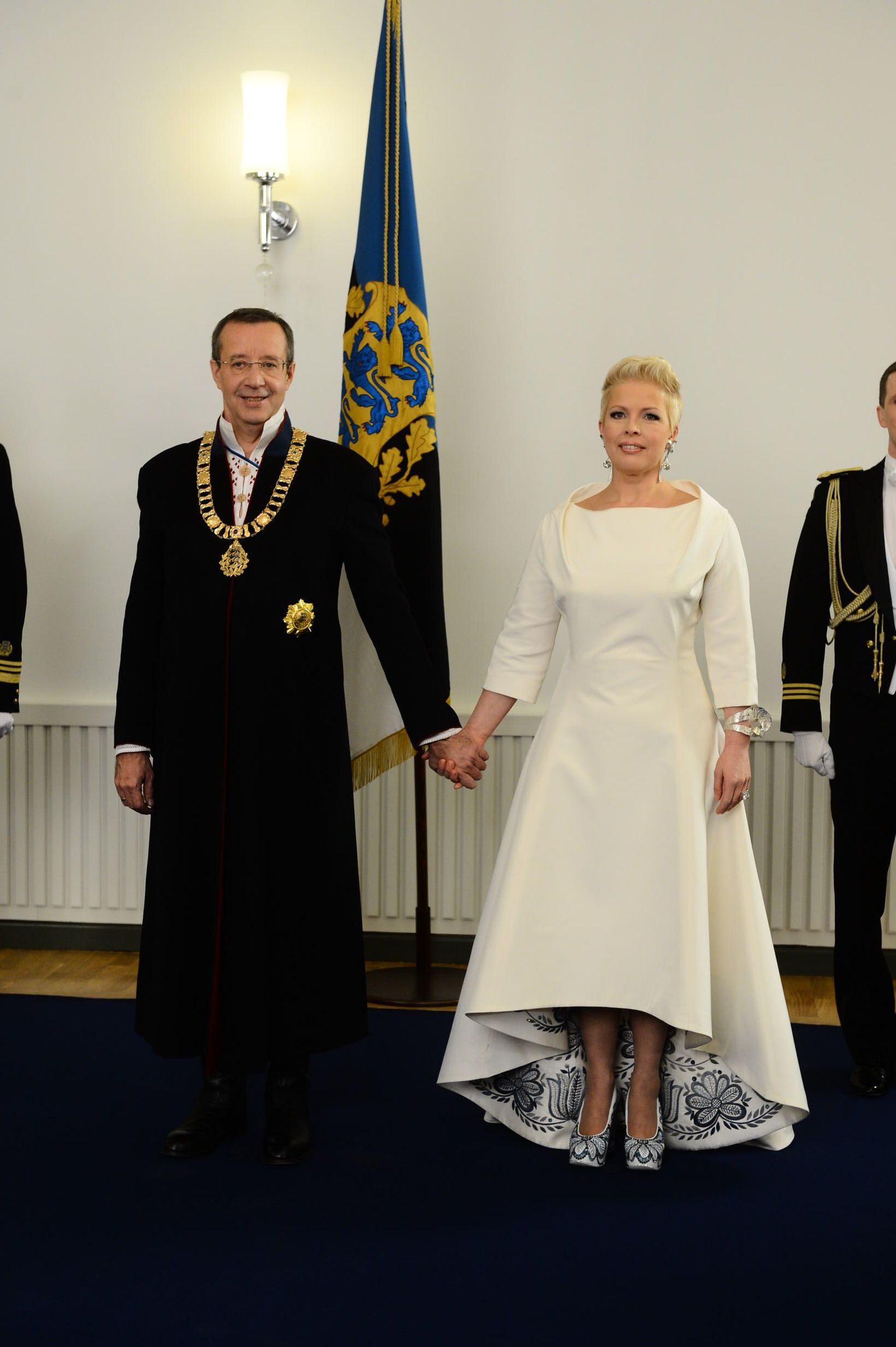 Presidendipaar Toomas Hendrik Ilves ja Evelin Ilves