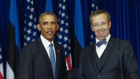Барак Обама прислал неожиданный подарок экс-президенту Эстонии