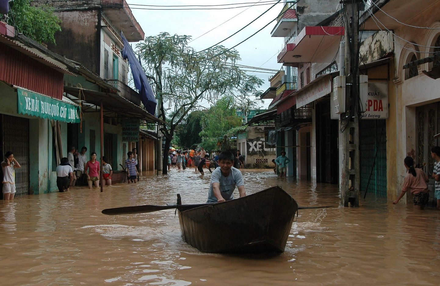 Üleujutused Vietnamis.