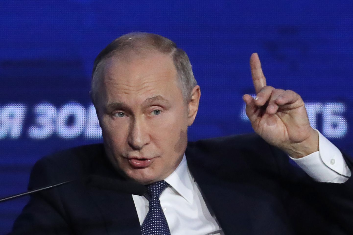 Vene president Vladimir Putin täna Moskvas käival investeerimisfoorumil.
