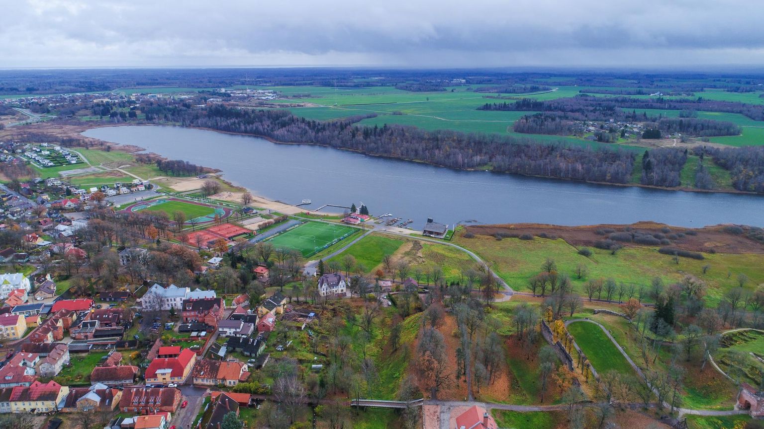 Vaade Viljandi järvele