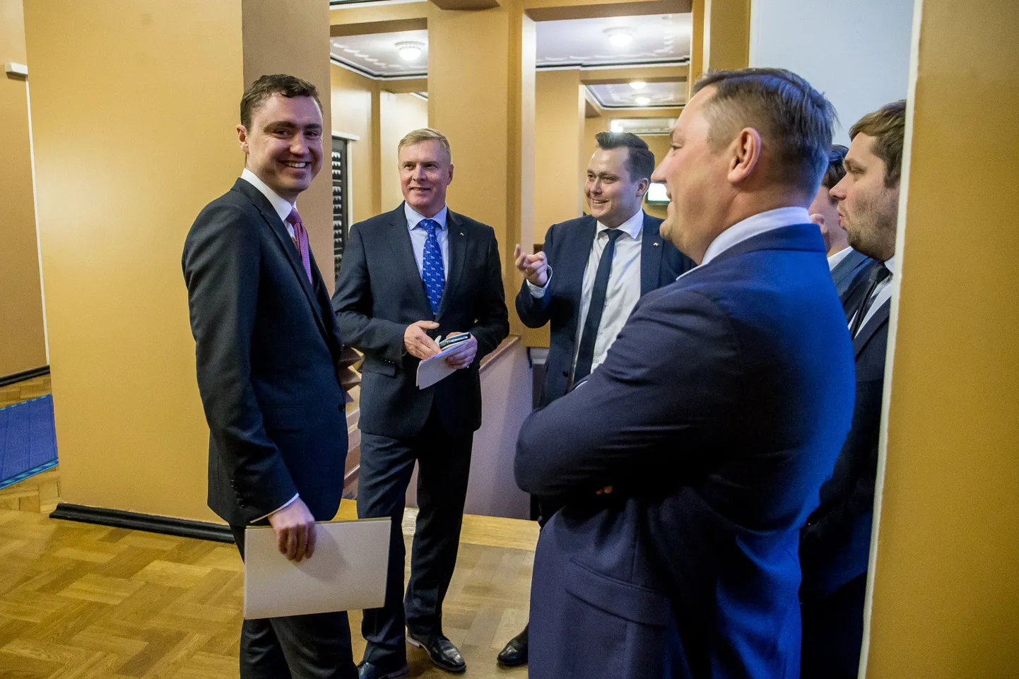 Peaminister Taavi Rõivase umbusaldamine esmaspäeval Riigikogus.
