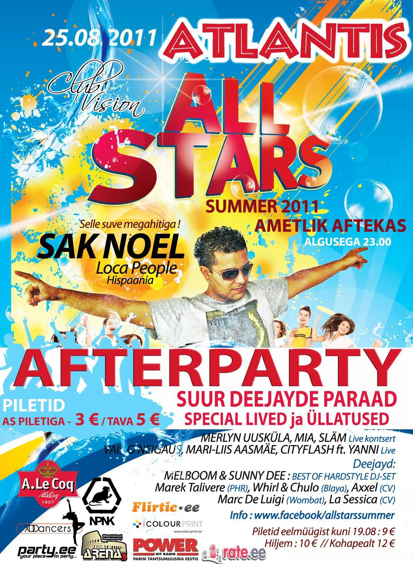 Club Atlantises läheb asi käest ära juba neljapäeval!