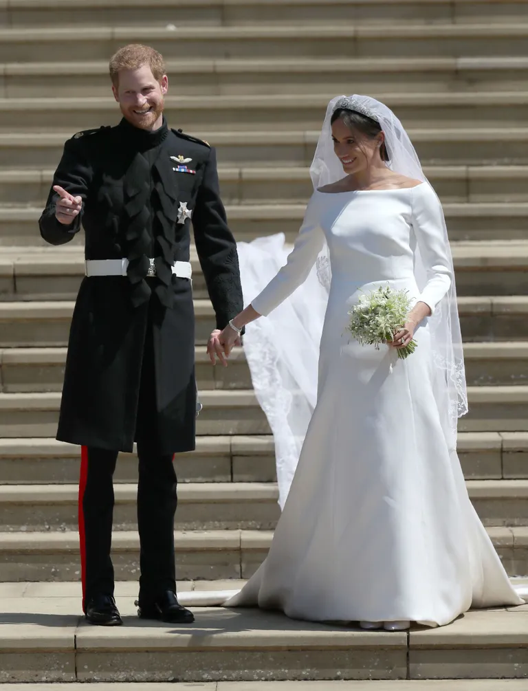Prints Harry ja Sussexi hertsoginna Meghan oma pulmapäeval