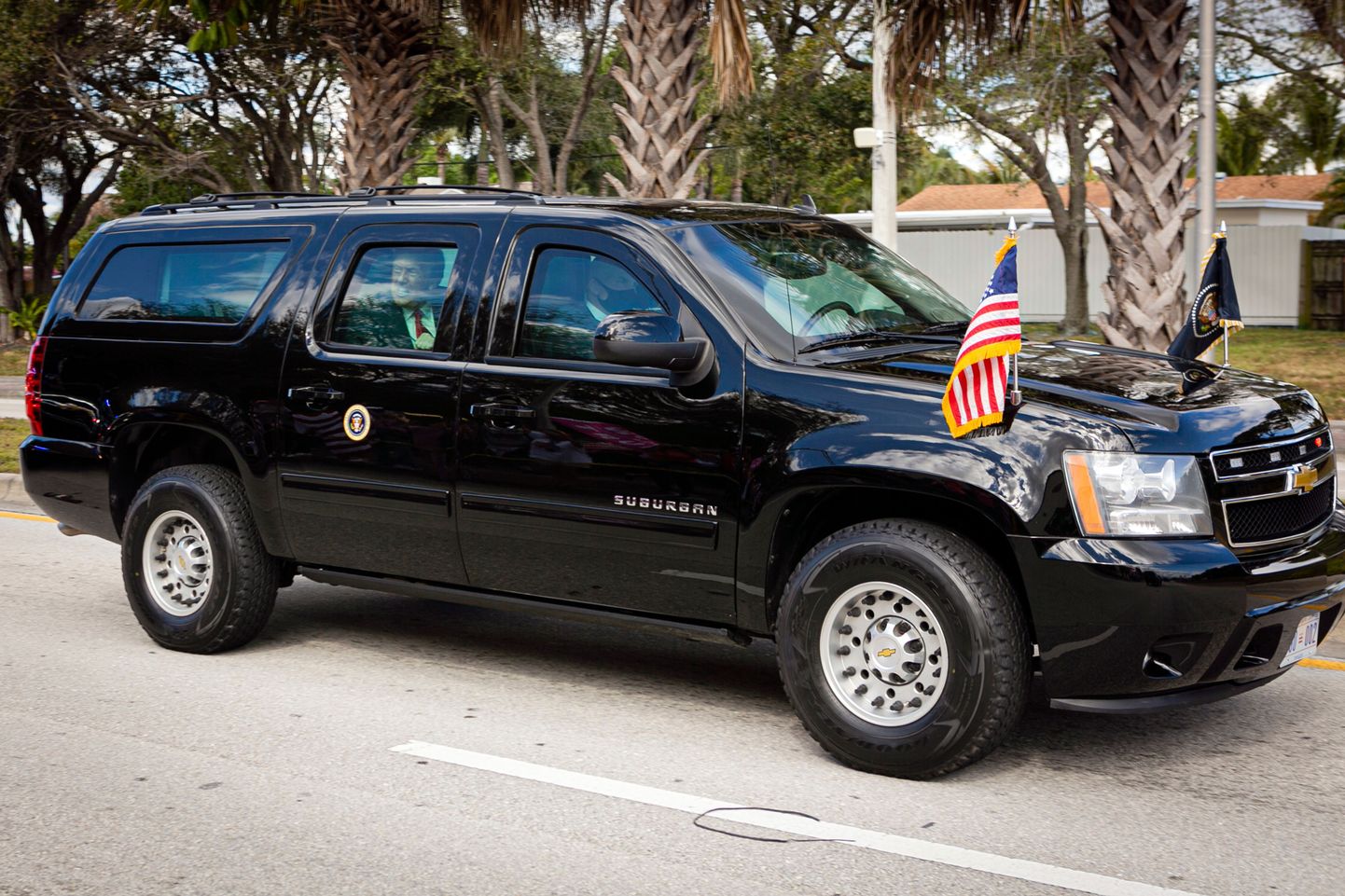 USA endine president Donald Trump saabus Floridasse Palm Beachi Mar-a-Lago villasse 20. jaanuaril 2021
