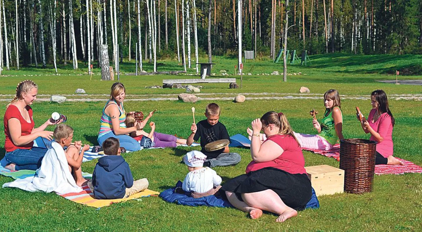 Caritase ettevõtmistel on lapsed alati teretulnud: Kõveri puhkekülas veedeti üheskoos aega sisukalt.