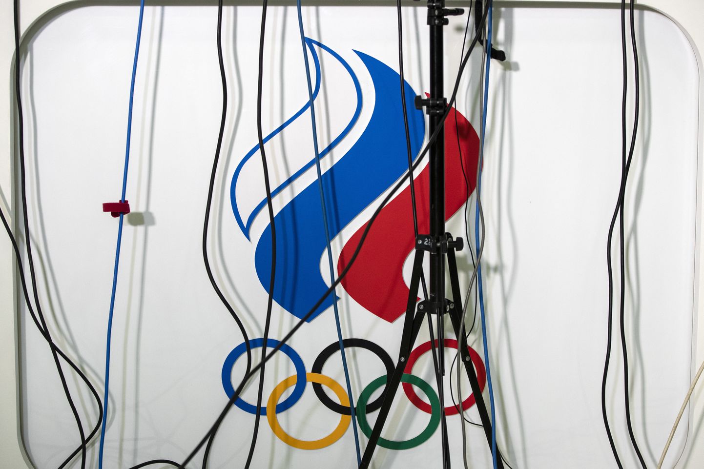 Foto eilselt Venemaa Olümpiakomitee pressikonverentsilt.