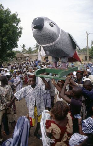 Ghana kummalised matusekombed